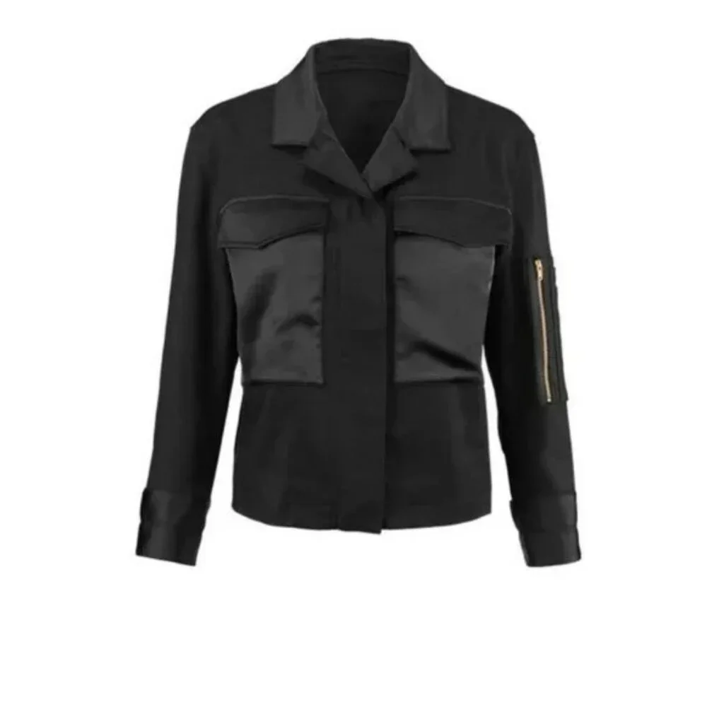 CAbi Back in Black Ladies Jacket Size Large